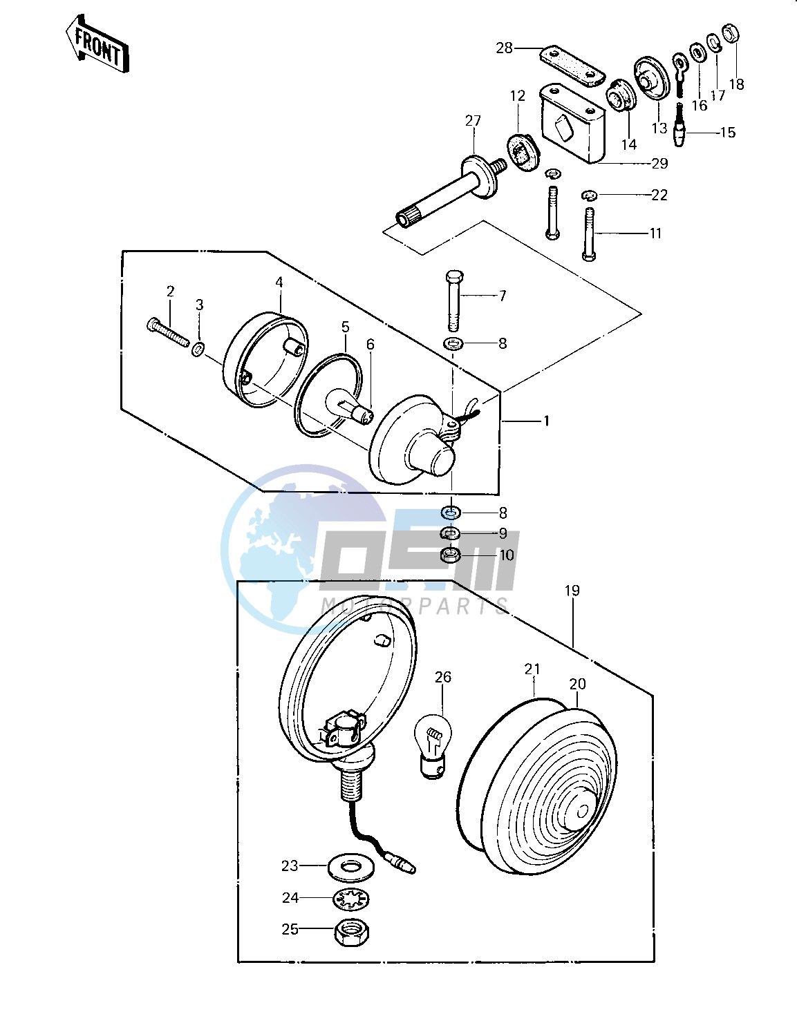 TURN SIGNALS -- 79-81 C2_C3_C4- -