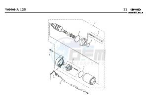 TANGO MOTOR 125 4T drawing T11