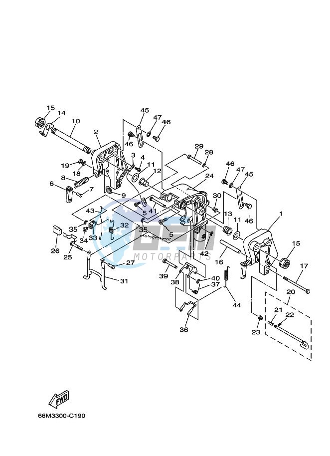 FRONT-FAIRING-BRACKET