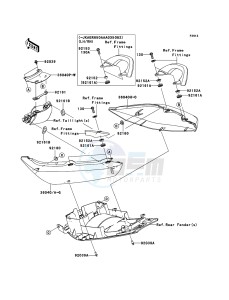 ER-6n ER650A7F GB XX (EU ME A(FRICA) drawing Seat Cover