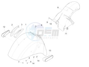 GTS 300 ie Super (EMEA, APAC) (AU, HK, IN, IT, J, SG, TW, UK) drawing Wheel huosing - Mudguard