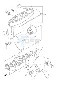 DF 4 drawing Gear Case