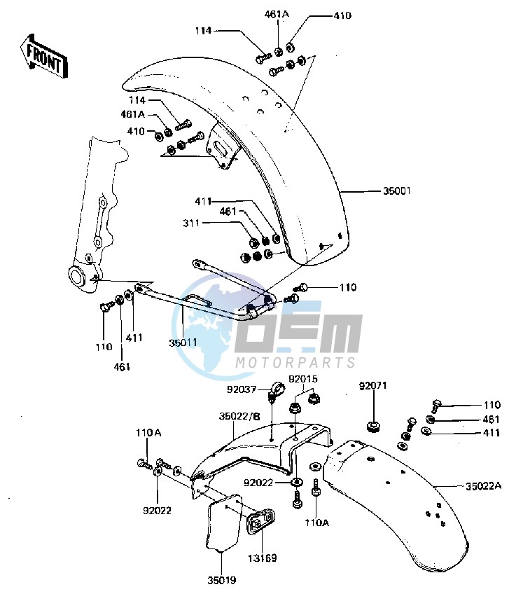 FENDERS -- 81-83 D2_D3_D4_D5- -