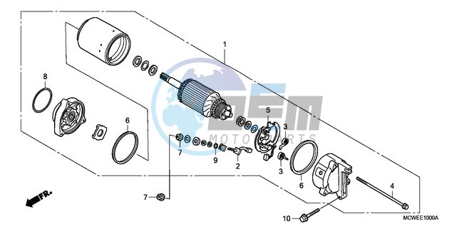 STARTING MOTOR