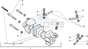 RK 50 drawing Front brake