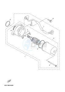 YN50FU NEO'S 4 UBS (2ACH) drawing STARTING MOTOR