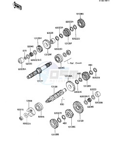 ZN 700 A [LTD SHAFT] (A1-A2) [LTD SHAFT] drawing TRANSMISSION