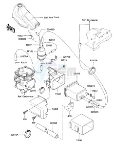 KL 250 D [KLR250] (D2-D3) [KLR250] drawing CANISTER