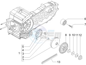 Nexus 500 e3 drawing Driving pulley