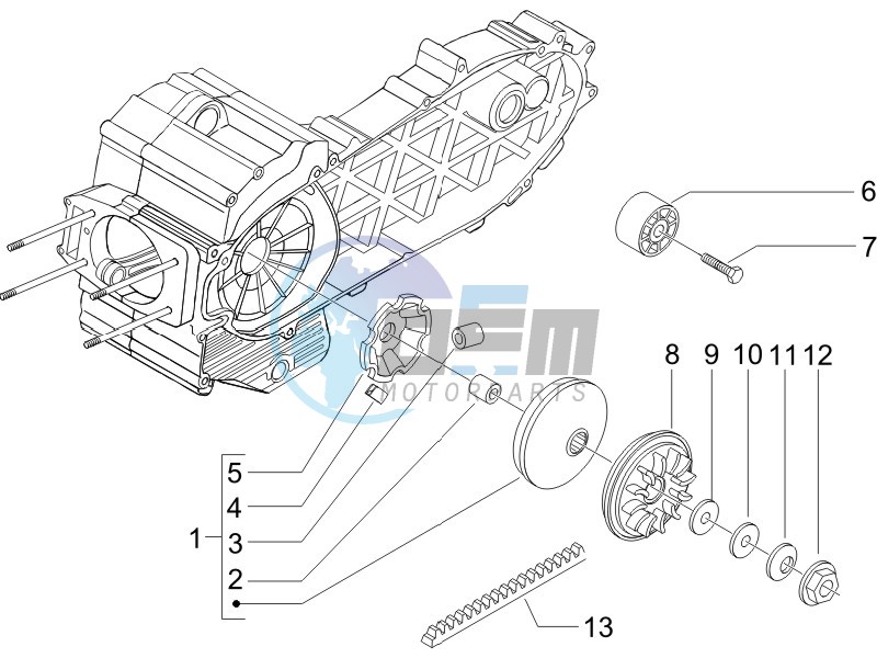 Driving pulley