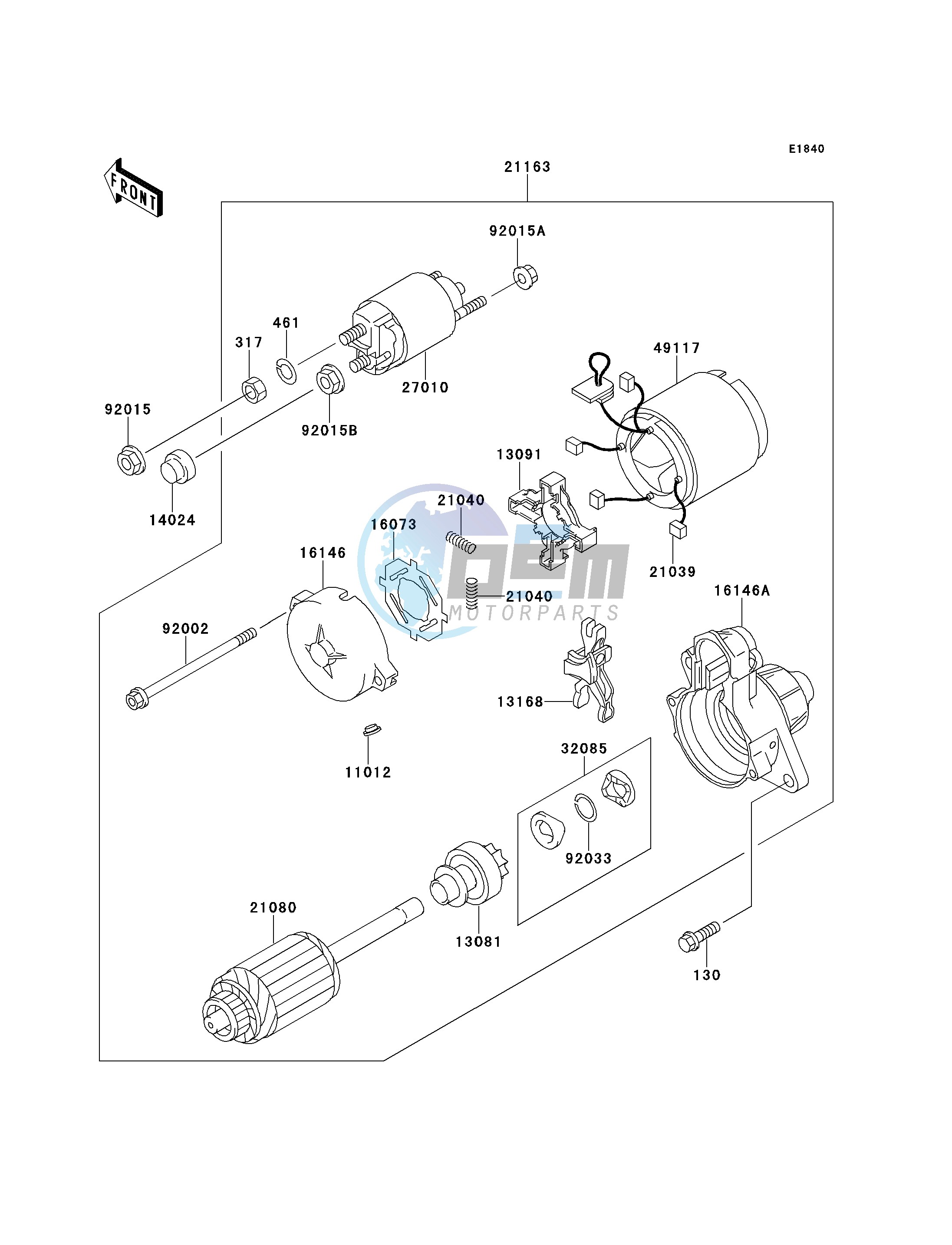 STARTER MOTOR