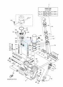 F350AETX drawing TILT-SYSTEM-1