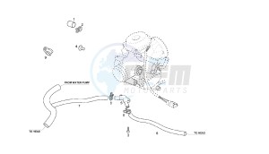 RAMBLA-250 - 125 CC VTHRA1B1A VTHRA1A1A drawing FLOAT CHAMBER HEATING 125