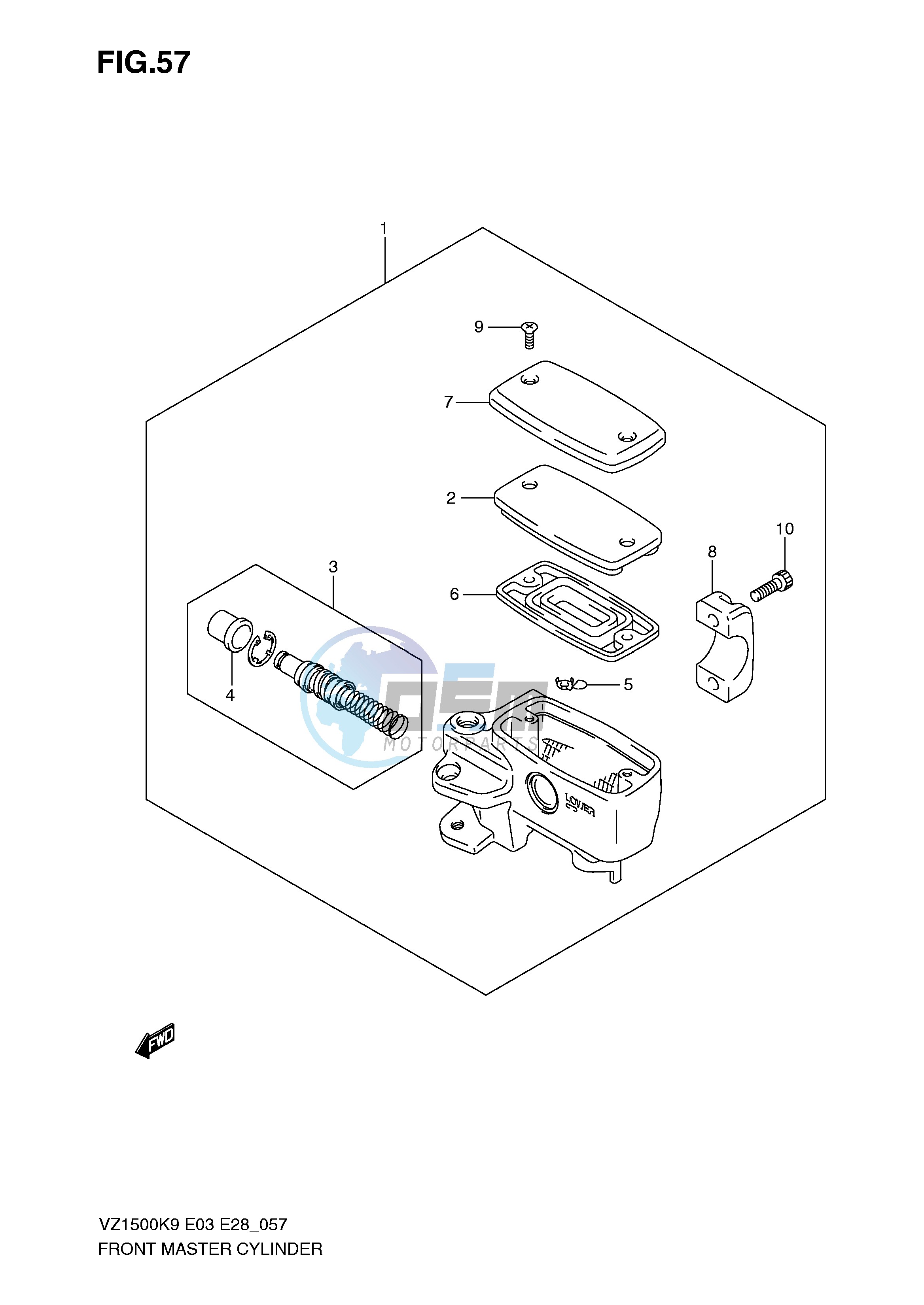 FRONT MASTER CYLINDER