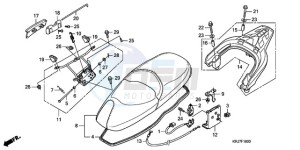 FES1259 Europe Direct - (ED) drawing SEAT/REAR CARRIER