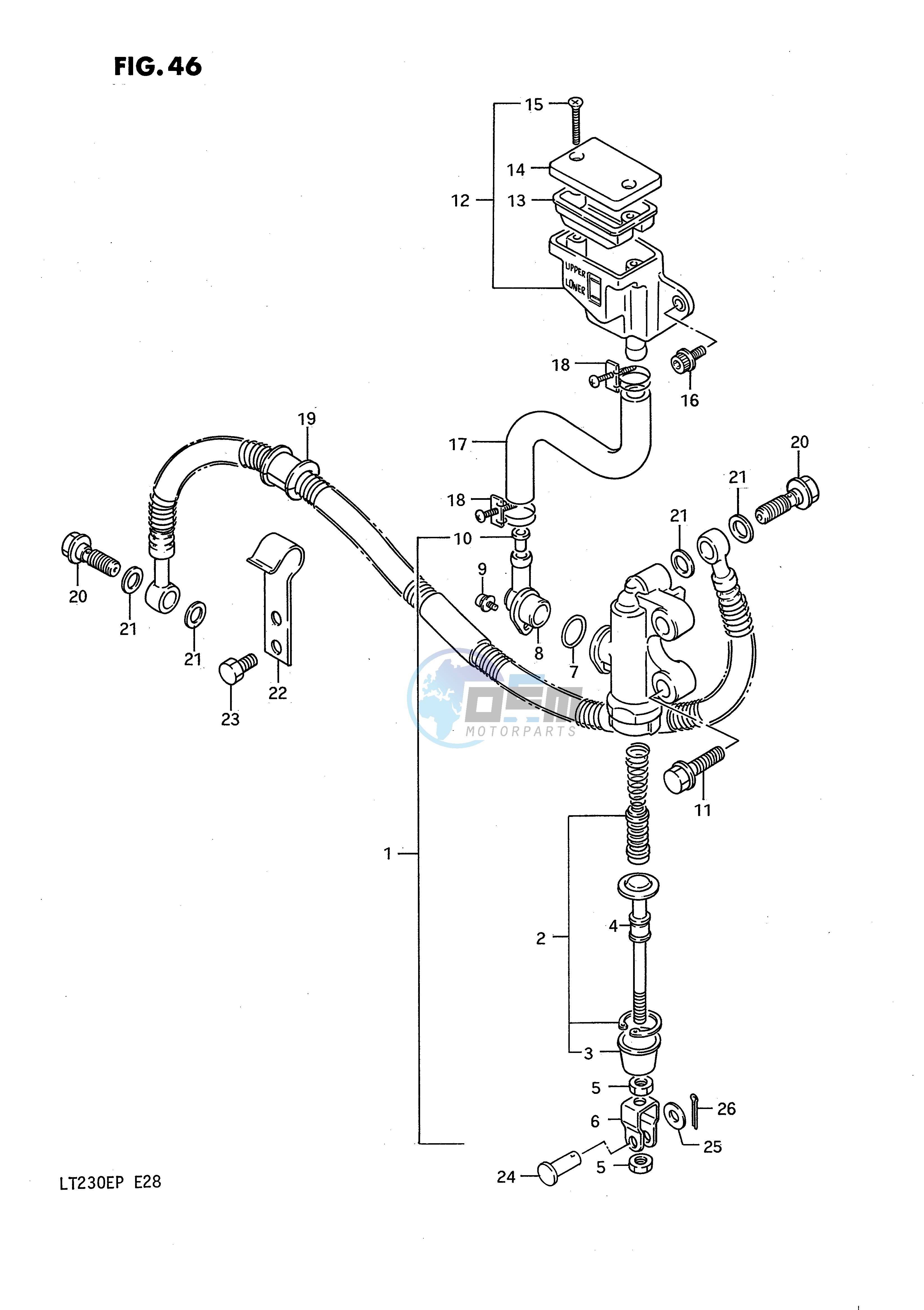 REAR MASTER CYLINDER