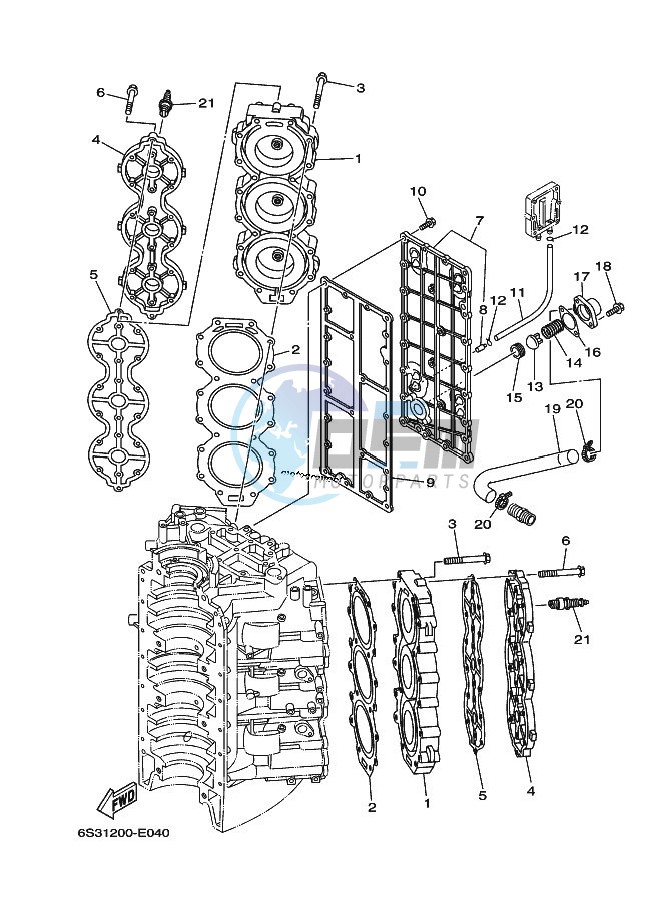 CYLINDER--CRANKCASE-2