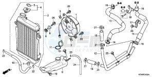 SH300C drawing RADIATOR