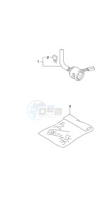 DF 9.9B drawing Remocon Cable Electric Starter