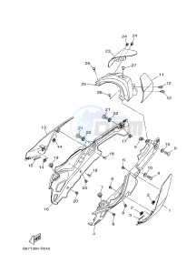 MTN-1000D MT-10 SP MT-10 SP (BW81) drawing SIDE COVER