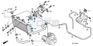 XL125VA E / MKH drawing RADIATOR