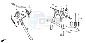 CB1100SF drawing STAND