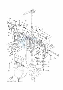 F300BETU drawing FRONT-FAIRING-BRACKET