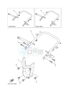 YFM700R YFM700RSE RAPTOR 700R (1VSA 1VSB 1VSC) drawing GUARD