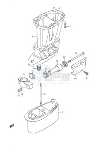 DF 40A drawing Drive Shaft Housing