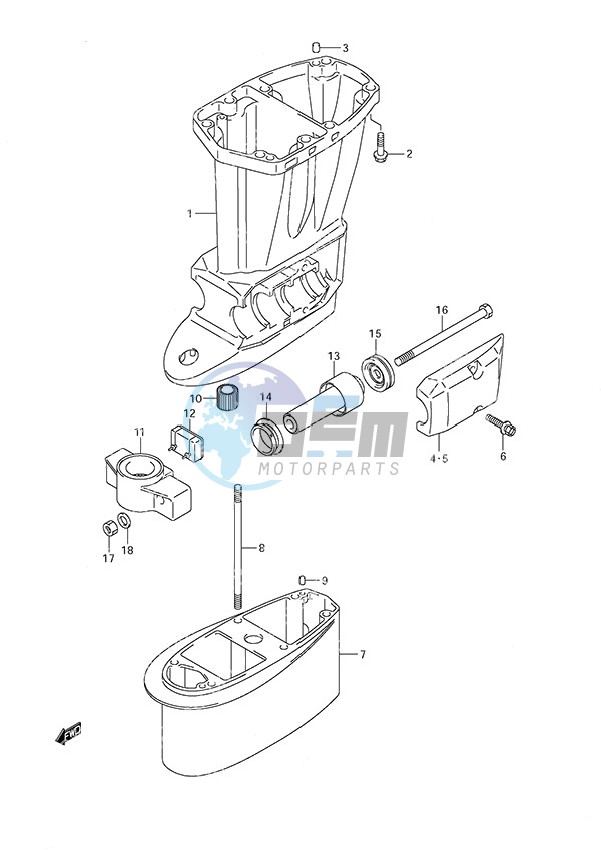 Drive Shaft Housing