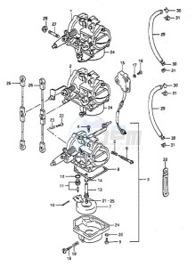 DT 65 drawing Carburetor