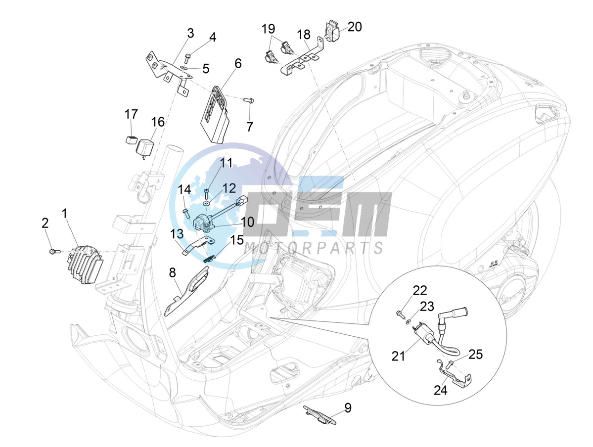 Voltage Regulators - Electronic Control Units (ecu) - H.T. Coil