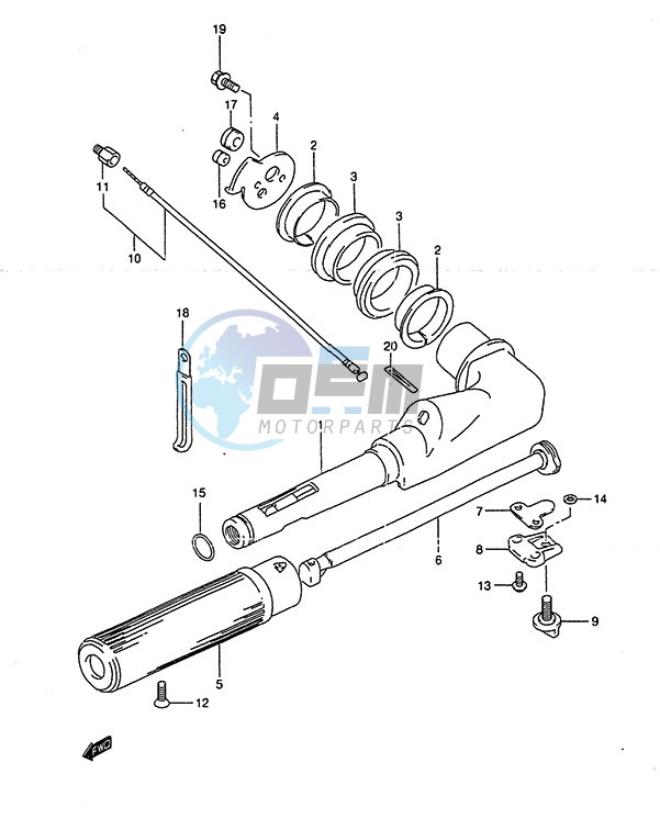 Tiller Handle