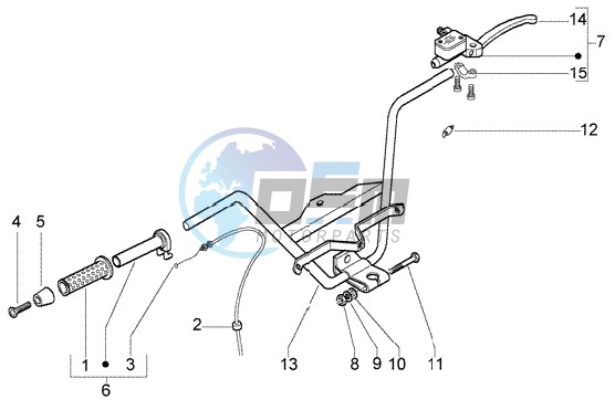 Handlebar - Brake Pump