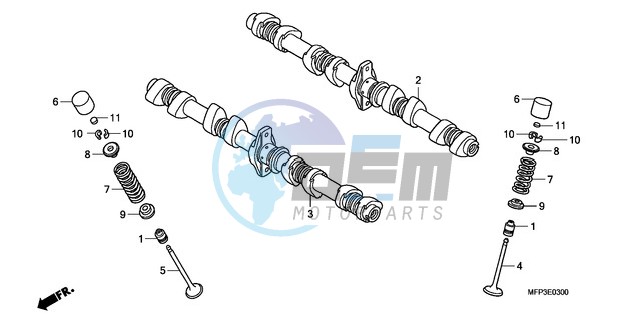 CAMSHAFT/VALVE