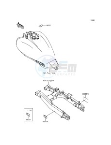 VULCAN_S_ABS EN650BFF XX (EU ME A(FRICA) drawing Labels