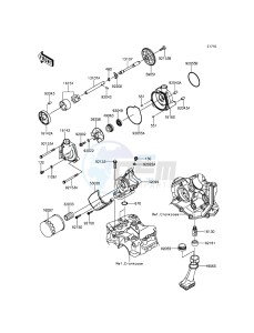 NINJA ZX-6R ZX600RGF FR GB XX (EU ME A(FRICA) drawing Oil Pump