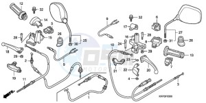 SCV100F9 Turkey - (TU) drawing HANDLE LEVER/SWITCH/CABLE