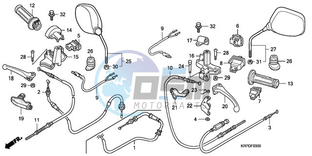 HANDLE LEVER/SWITCH/CABLE