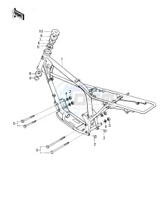 KD 80 C [KD80] (M1-M2) [KD80] drawing FRAME_FRAME FITTINGS