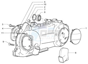 X8 200 drawing Crankcase Cooling