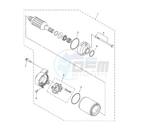 XT R BRA 125 drawing STARTING MOTOR