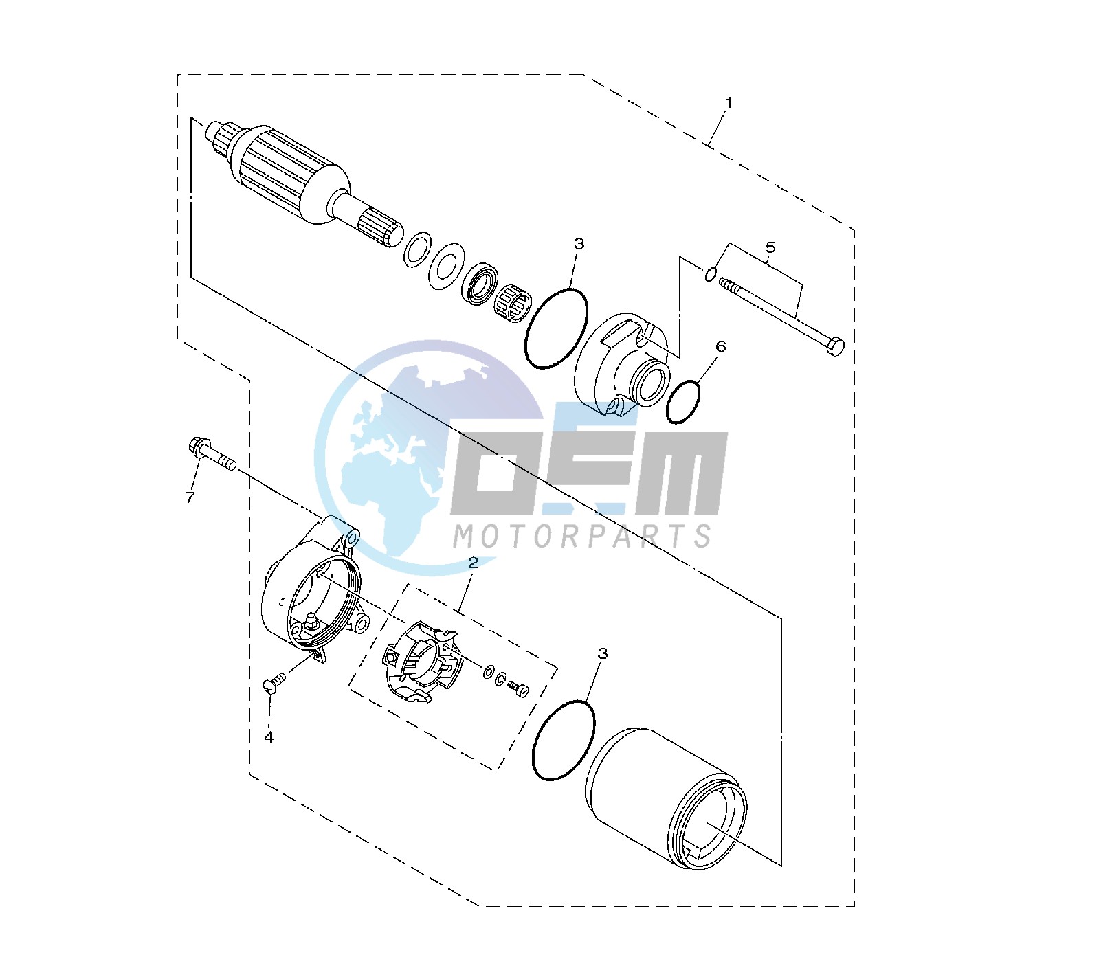 STARTING MOTOR