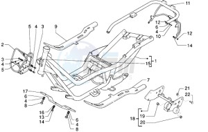 X9 125 drawing Frame