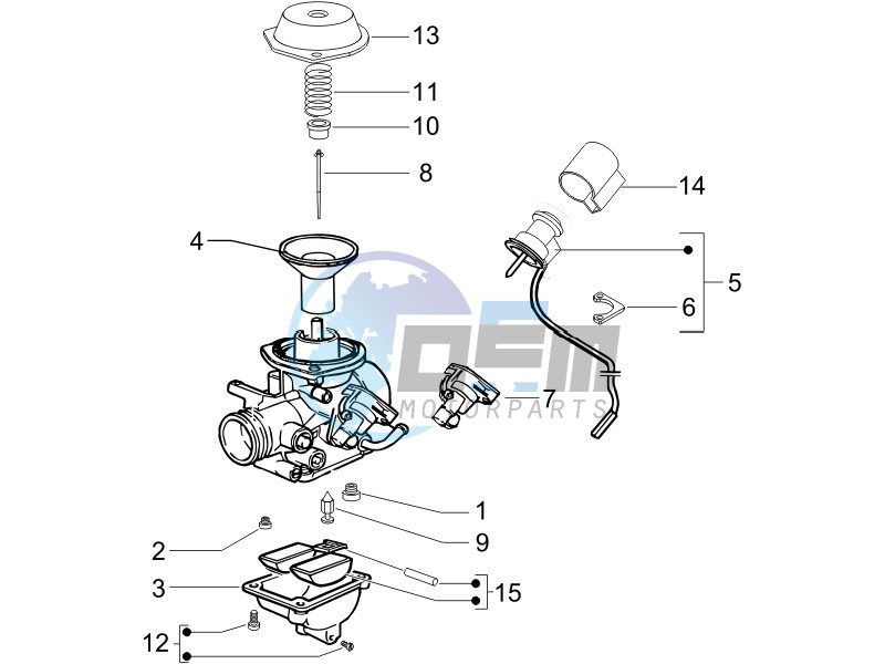 Carburetors components