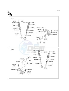 KSV 700 A [KFX700 AND V FORCE] (A1-A2) [KFX700 AND V FORCE] drawing VALVE-- S- --- KSV700-A1- -