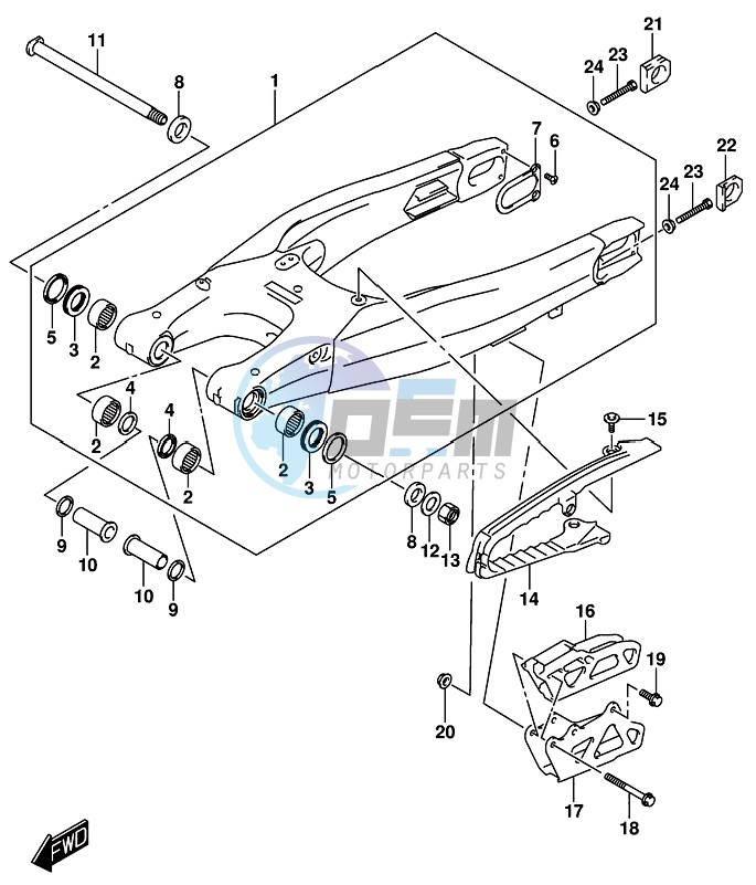 REAR SWINGINGARM