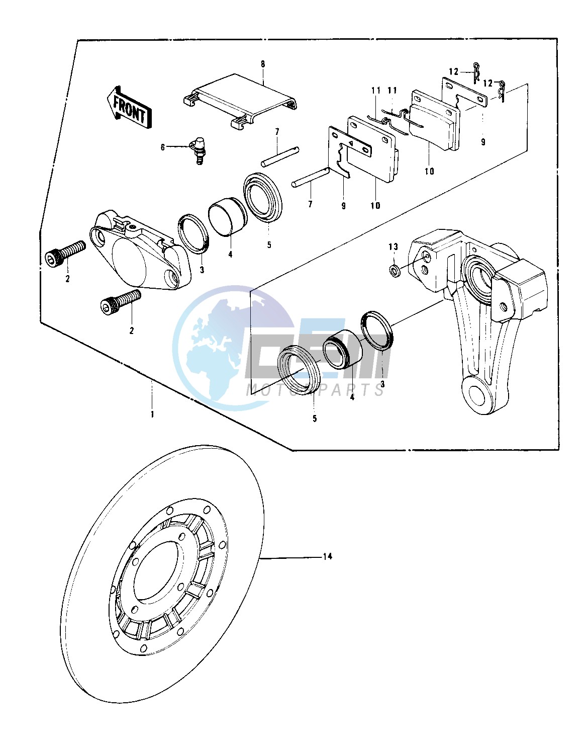 REAR BRAKE -- 78 C1_C1A- -