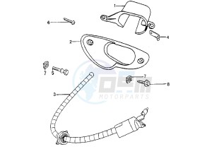 TREKKER - 100 cc drawing ANTI THEFT