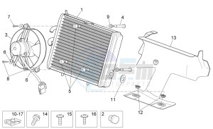 Sport City Street 300 4t 4v e3 drawing Water cooler